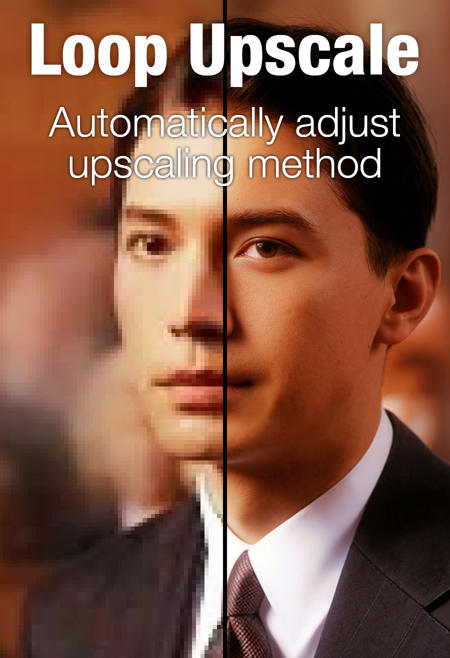 Loop Upscale - 针对不同场景的自动化升级工作流程