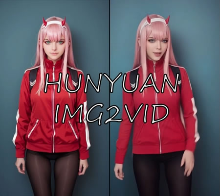 Hunyuan - Image2Video混元图生视频工作流