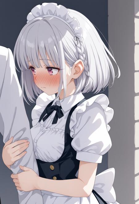 arm hug抱着手臂/挽着胳膊姿势LoRA