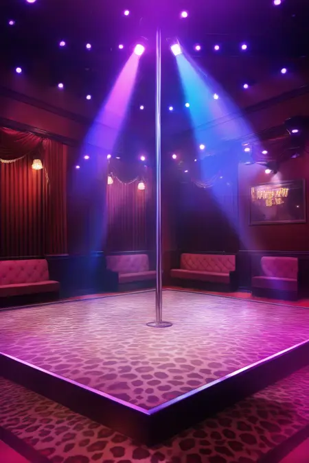 Strip Club 高级俱乐部/夜店PonyXL/Illus LoRA