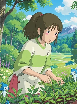 StudioGhibli 吉卜力/宫崎骏画风LoRA