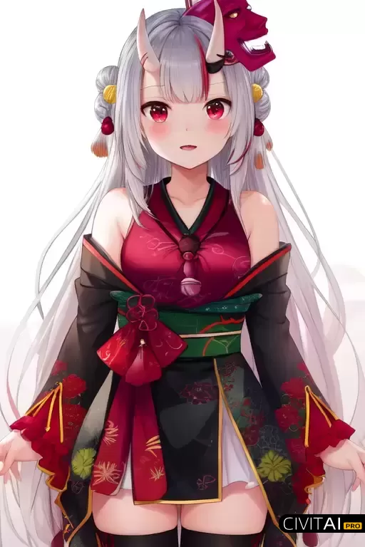 和服鬼神女孩百鬼绫目