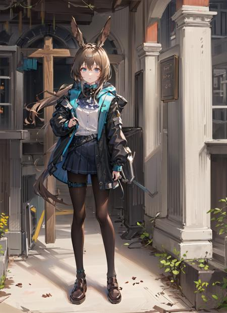 《明日方舟》阿米亚LoRA角色模型插图2