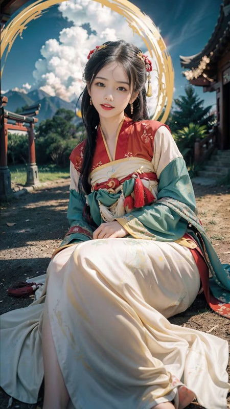 hanfu tang 汉服唐风LoRA服饰模型