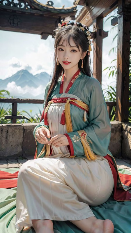 hanfu tang 汉服唐风LoRA服饰模型插图2