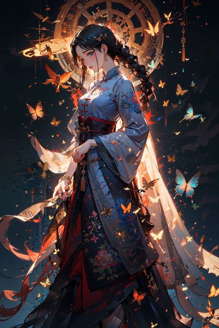 花想容/中国风/古代美人LoRA模型插图2