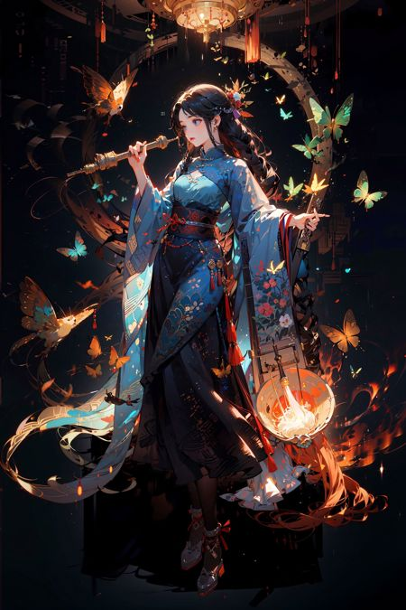 花想容/中国风/古代美人LoRA模型插图3