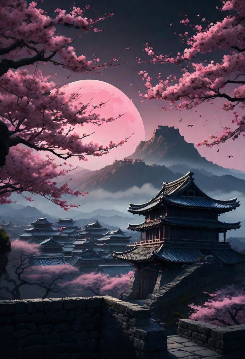 樱花小楼日式建筑