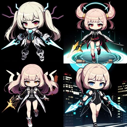 冒险岛风格/Chibi卡通人物插图12 冒险岛风格/Chibi卡通人物插图12