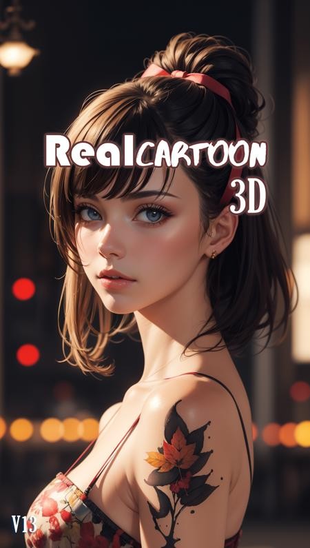 RealCartoon3D V13写实动漫模型