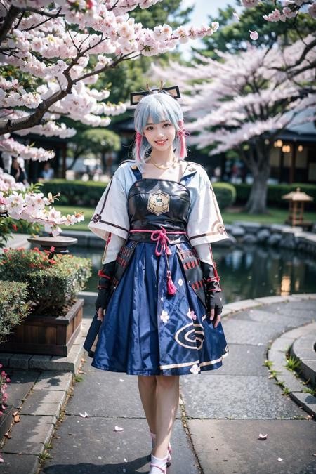 《原神》神里绫华Cosplay服装