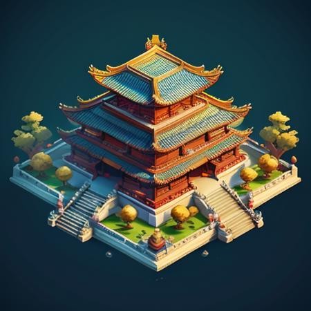 中国古建筑/楼阁LoRA模型插图6