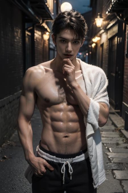 真人男性脸模LoRA模型插图2