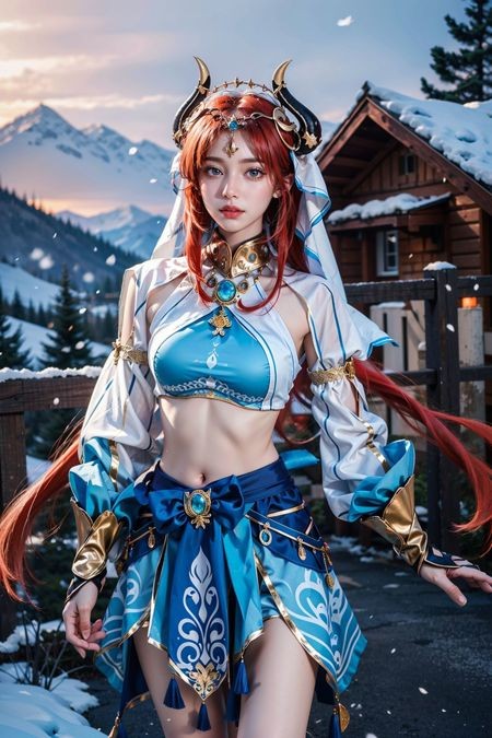 《原神》妮露Cosplay插图1