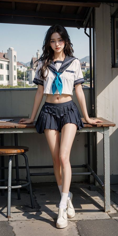 露脐JK制服/水手服插图