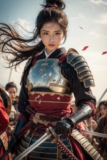 日本女武士摄影风格