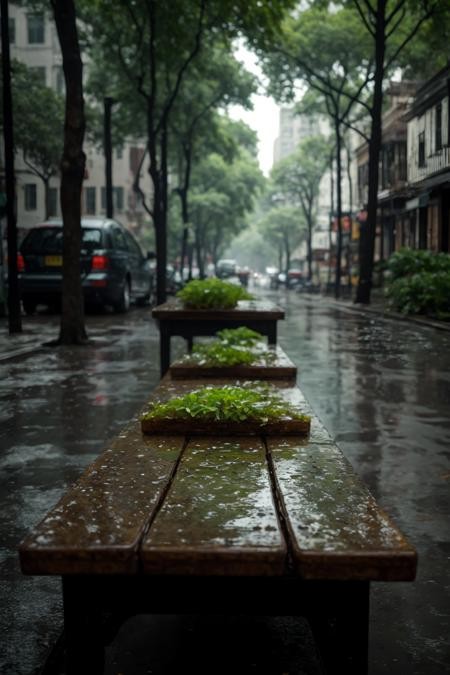 下雨/淋雨/在雨中天气场景插图5