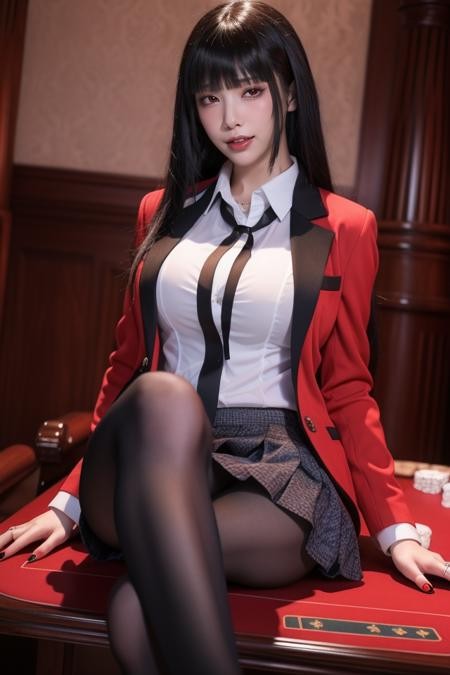 《狂赌之渊》蛇喰梦子Cosplay