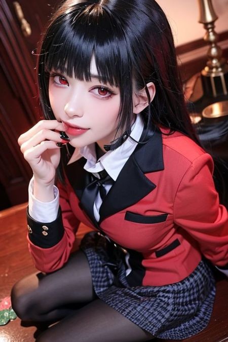 《狂赌之渊》蛇喰梦子Cosplay插图8