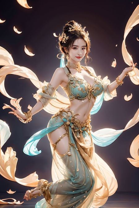 敦煌异域风情/古风服装插图6