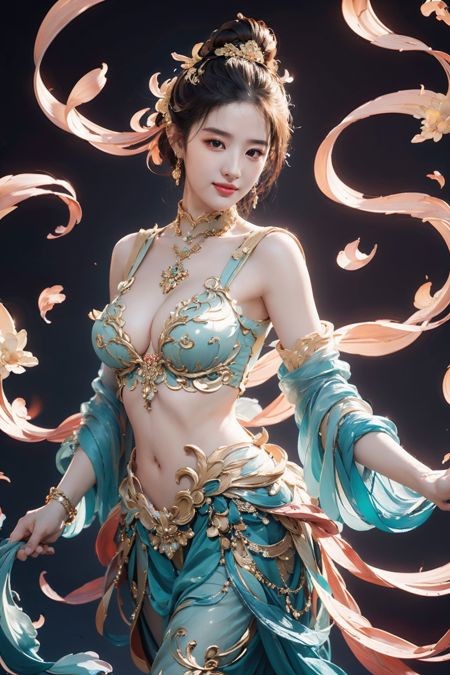 敦煌异域风情/古风服装插图2