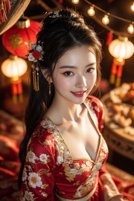 春节女性服饰/结婚过年场景LoRA插图1