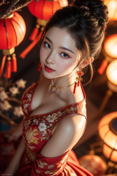 春节女性服饰/结婚过年场景LoRA插图3