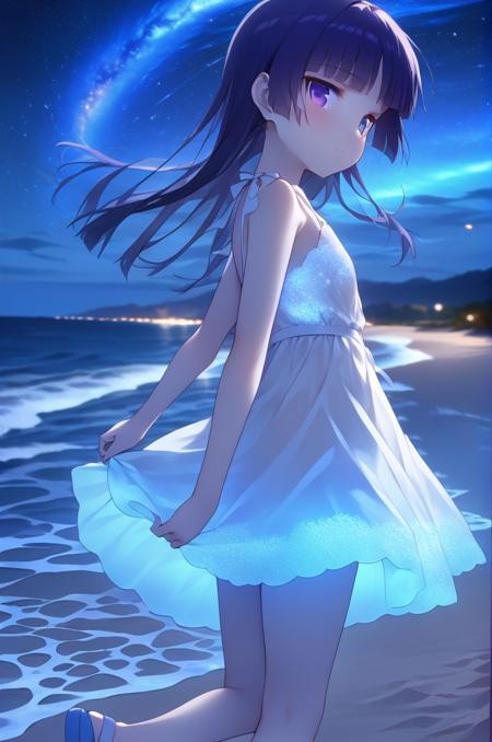 发光衣服XL/海滩摄影写真LoRA插图6