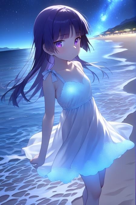 发光衣服XL/海滩摄影写真LoRA插图7