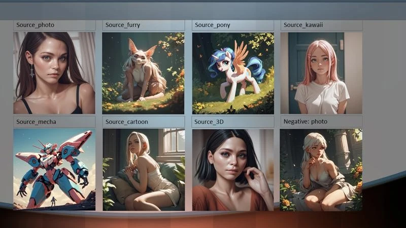 ONE FOR ALL Pony全能动漫模型插图4 ONE FOR ALL Pony全能动漫模型插图4