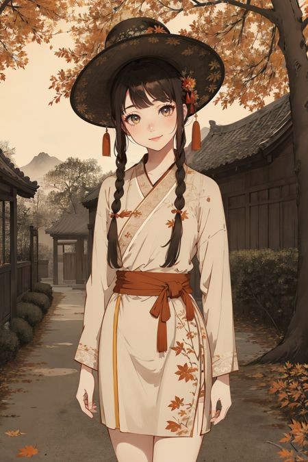 古风汉服/国风旗袍/古装服饰LoRA插图13