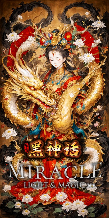 东方神话XL/妖魔龙神插画LoRA插图