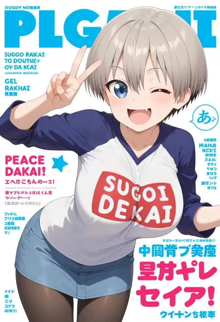 《宇崎学妹想要玩》宇崎花LoRA插图14 《宇崎学妹想要玩》宇崎花LoRA插图14