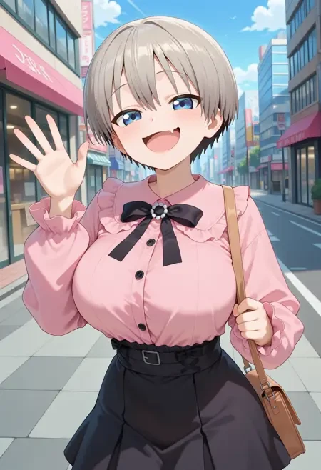 《宇崎学妹想要玩》宇崎花LoRA插图3 《宇崎学妹想要玩》宇崎花LoRA插图3