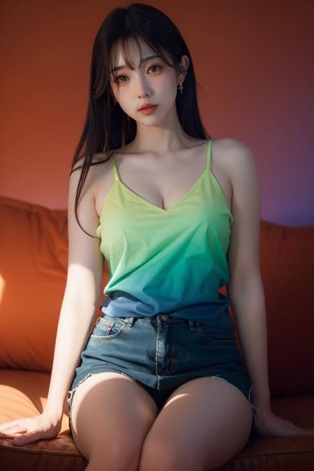 中国女孩脸模/纯欲脸LoRA插图5