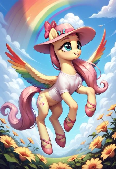 Pony画风系列之彩虹风格LoRA插图9