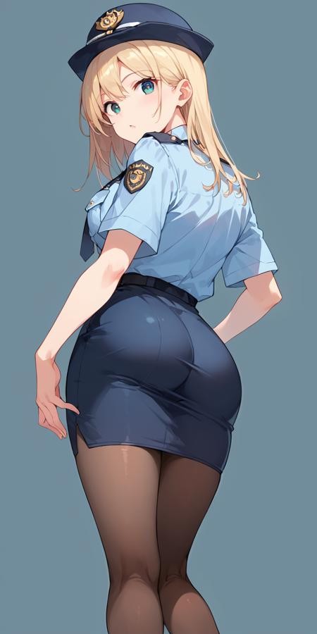 日系女警制服套装PDXL LoRA插图4