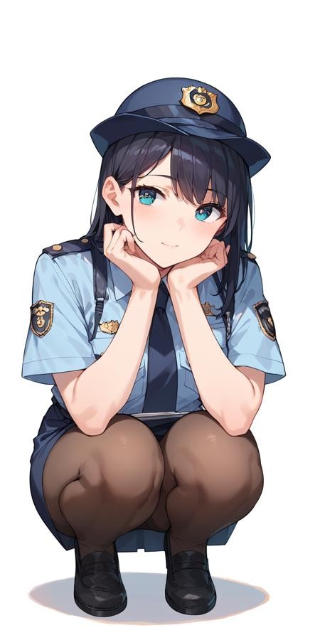 日系女警制服套装PDXL LoRA插图6