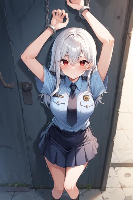 日系女警制服套装PDXL LoRA插图1