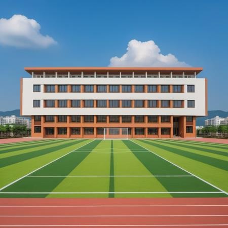 学校建筑XL/图书馆/教学楼LoRA插图2