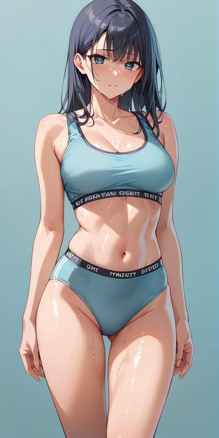 女性运动内衣/文胸服饰PDXL LoRA插图1