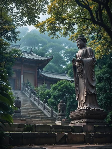 《黑神话悟空》古风建筑XL LoRA插图