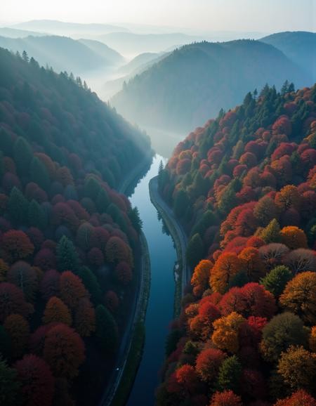 风景/城市/山川鸟瞰图Flux版LoRA插图15