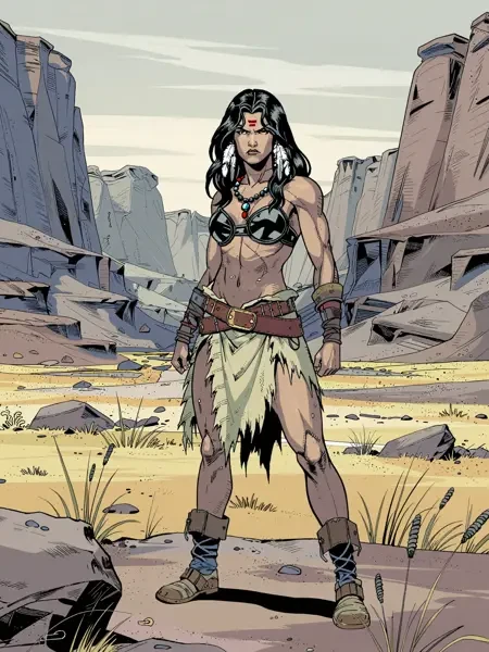 美式英雄画风/复古漫画风格LoRA插图6 美式英雄画风/复古漫画风格LoRA插图6