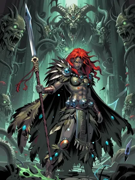 美式英雄画风/复古漫画风格LoRA插图9 美式英雄画风/复古漫画风格LoRA插图9