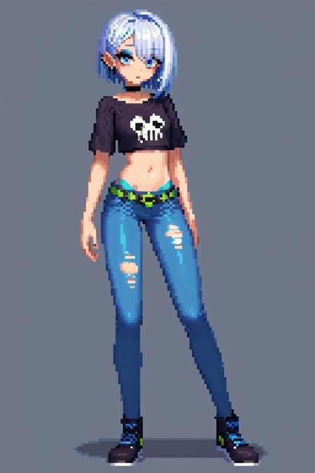 PixelArt PonyXL像素动漫大模型插图5