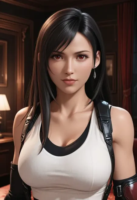 《最终幻想7》蒂法角色LoRA插图10 《最终幻想7》蒂法角色LoRA插图10