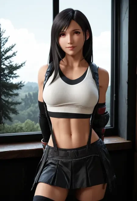 《最终幻想7》蒂法角色LoRA插图7 《最终幻想7》蒂法角色LoRA插图7