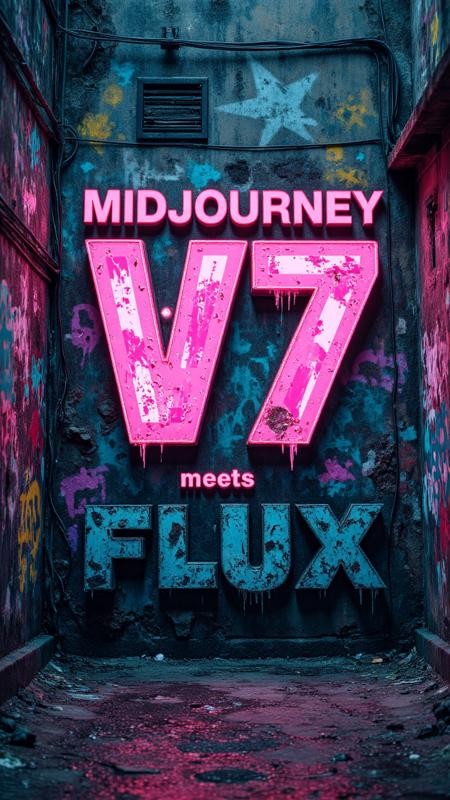 Midjourney V7 模仿画风Flux LoRA