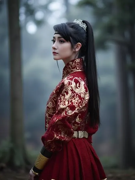 飞鱼服Flux/武侠国风古风服饰LoRA插图6 飞鱼服Flux/武侠国风古风服饰LoRA插图6
